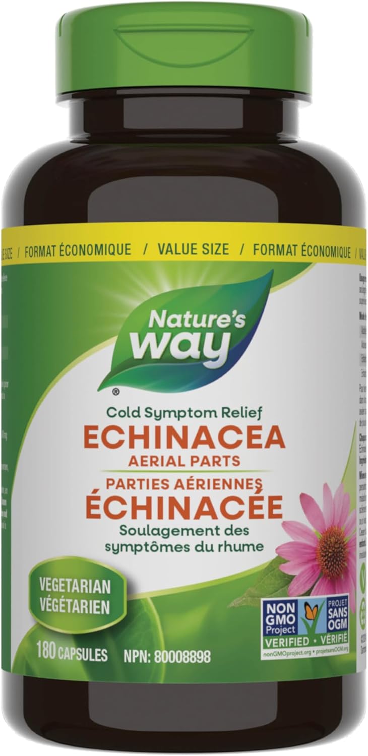 Nature's Way 紫锥菊保健品，180 粒