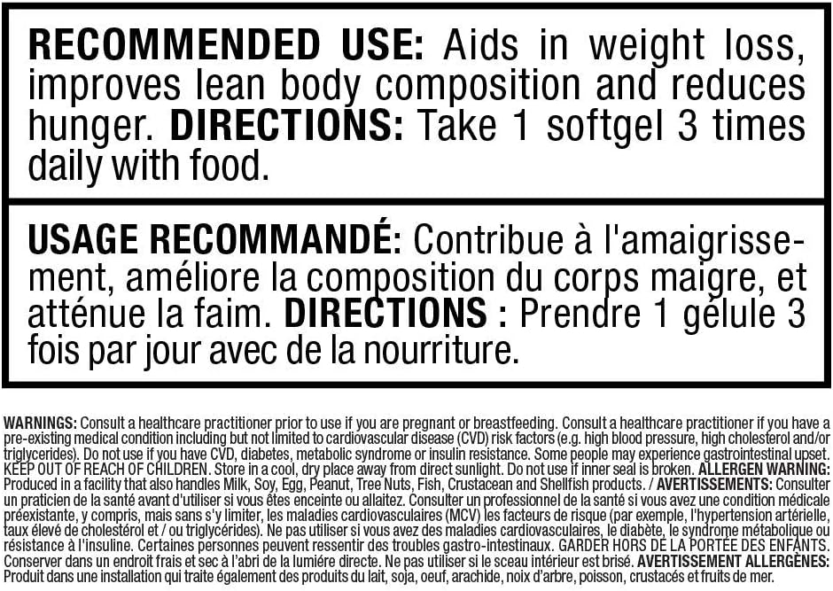 FEMME FIT - CLA80 Femme - Premium Grade Conjugated Linoleic Acid - 60 Count