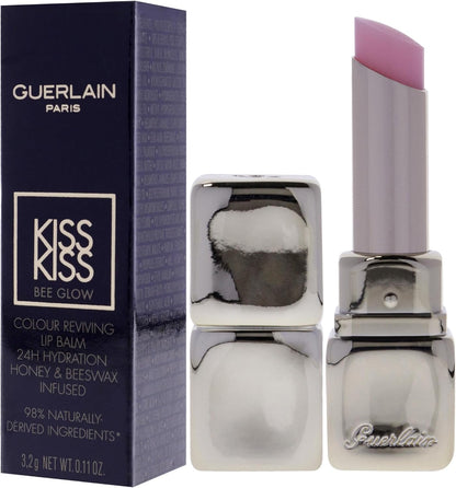 嬌蘭 Kiss Kiss Bee Glow 潤唇膏 - 258 玫瑰光澤潤唇膏 女士 0.11 盎司