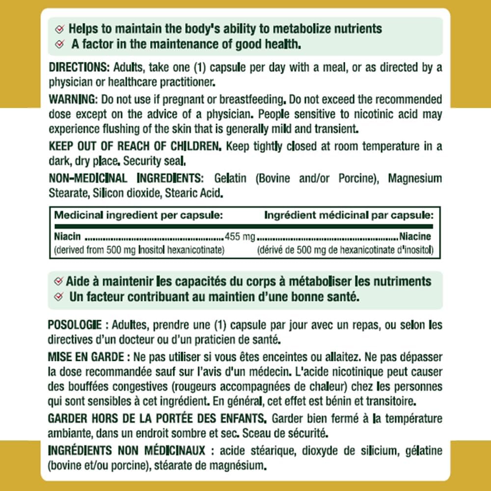 自然之寶菸鹼酸，120粒