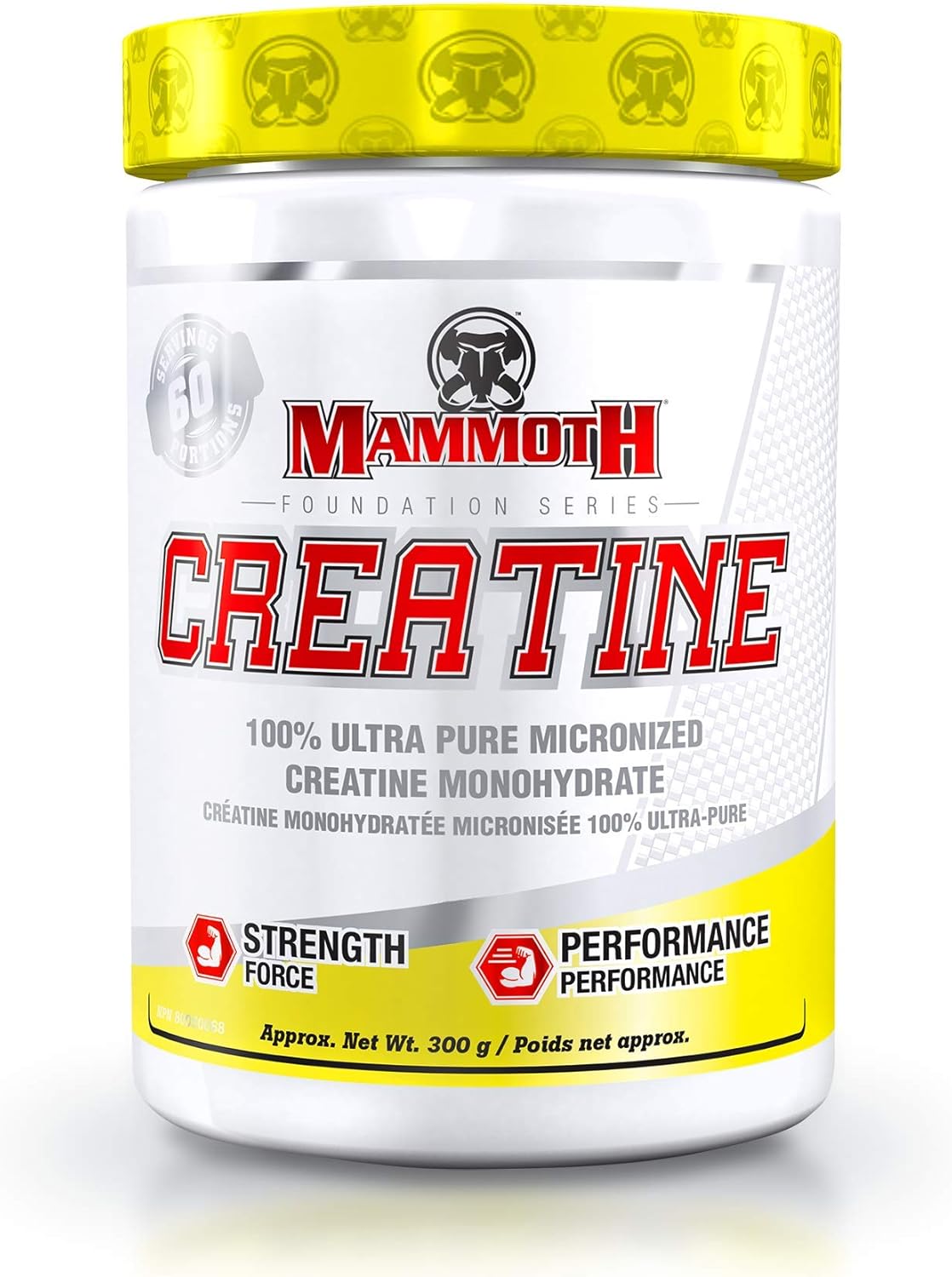 MAMMOTH MASS：增重劑、高熱量蛋白粉、健身奶昔、代餐和肌酸 300 克