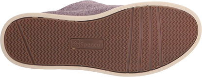 Spenco Women's Santa Clara Heathered Sneaker, Elderberry, 8.5