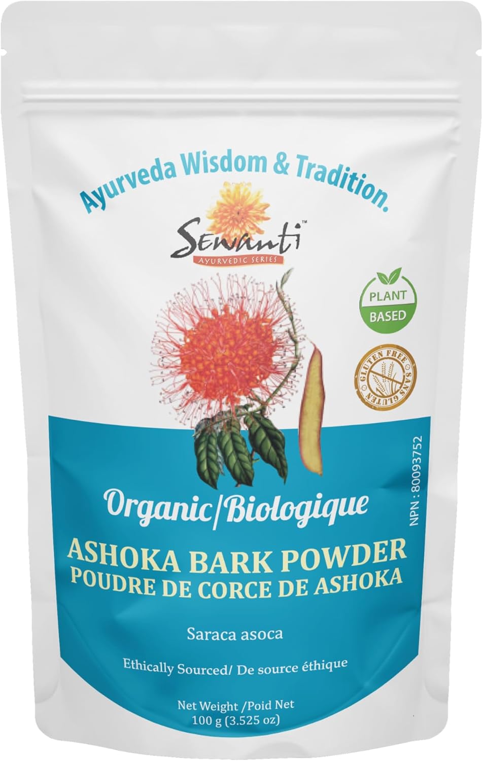 Sewanti Organic Ashoka Bark Powder (Npn)- 80093752 100 gram