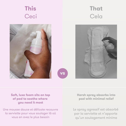 Frida Mom 金缕梅会阴愈合泡沫，用于产后护理、清凉镇痛和痔疮治疗，5 液体盎司