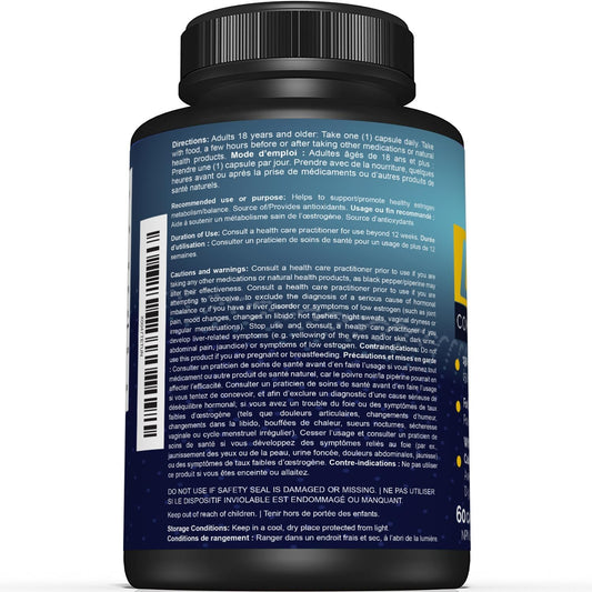 Sunergetic 優質 DIM 補充劑 - 150 毫克 DIM（二吲哚甲烷）、西蘭花、D-葡萄糖酸鈣和胡椒鹼 - 男女適用 DIM 膠囊 - DIM 複合物，用於更年期支持和平衡 - 60 粒 DIM 膠囊