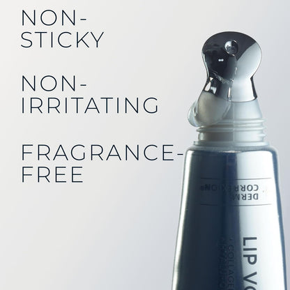 RoC Derm Correxion Lip Volumizer - Lip Plumper Peptide Treatment + Hyaluronic Acid & Vitamin E with Line Smoothing Eye Packette