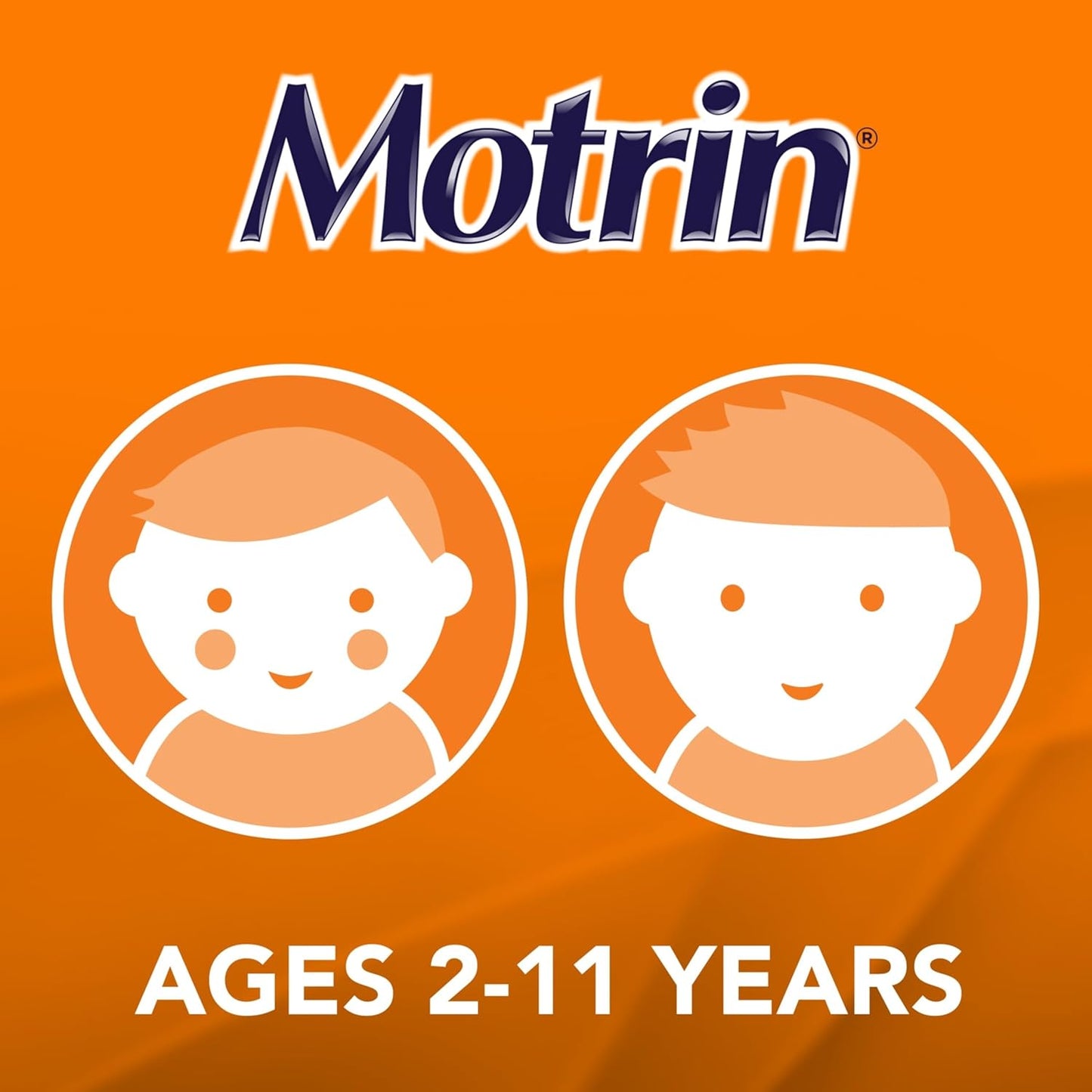 Motrin 儿童液体止痛药，退烧长达 8 小时，布洛芬，葡萄味，无色素 120ml