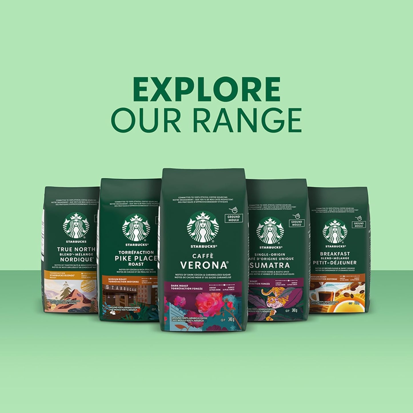 SBUX R&G House Blend 无咖啡因 6x340gr