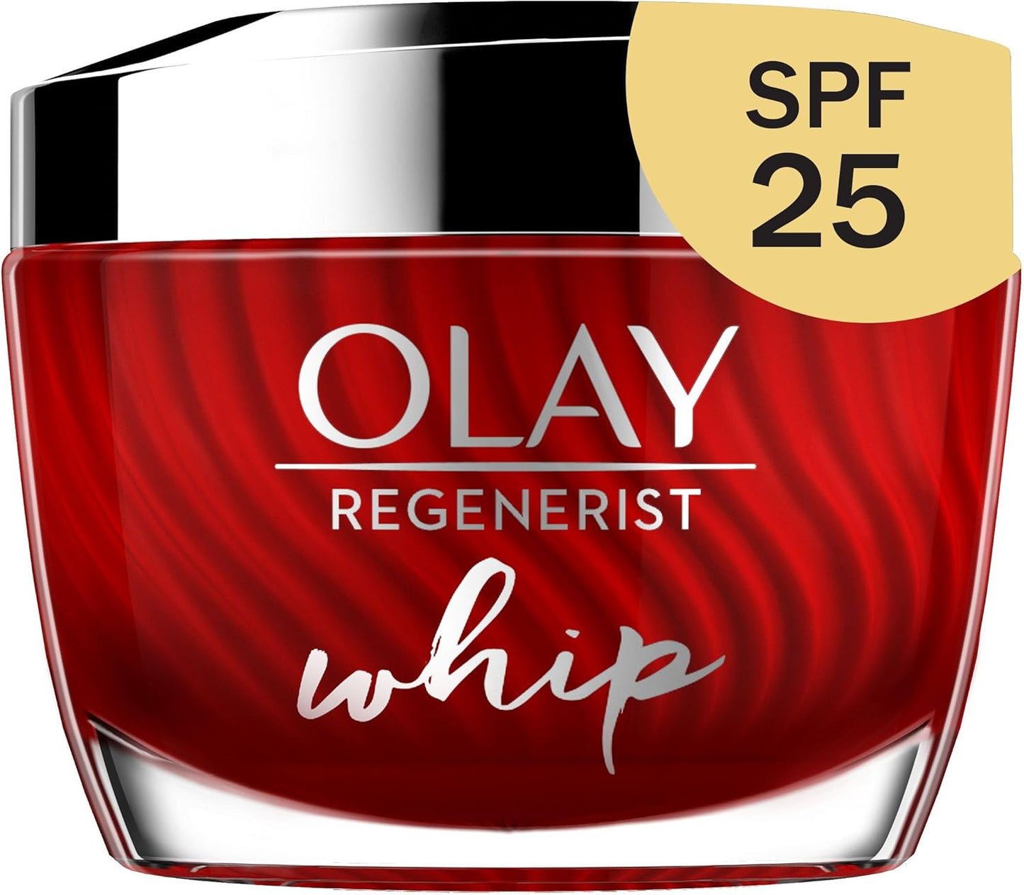 Face Moisturizer by Olay Regenerist Whip Vitamin B3, Niacinamide and Sunscreen SPF 25, 50 g