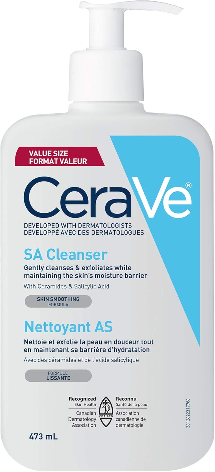 CeraVe Renewing SA Cream 340g + CeraVe Salicylic Acid Cleanser (Series SA Smoothing BHA)