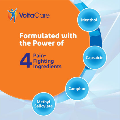 VOLTACARE 清涼止痛膏，來自 Voltaren，肌肉、關節和背部疼痛，外用止痛膏，65 克