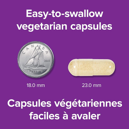 Webber Naturals 瑪卡能量膠囊（含人參）90粒，純素