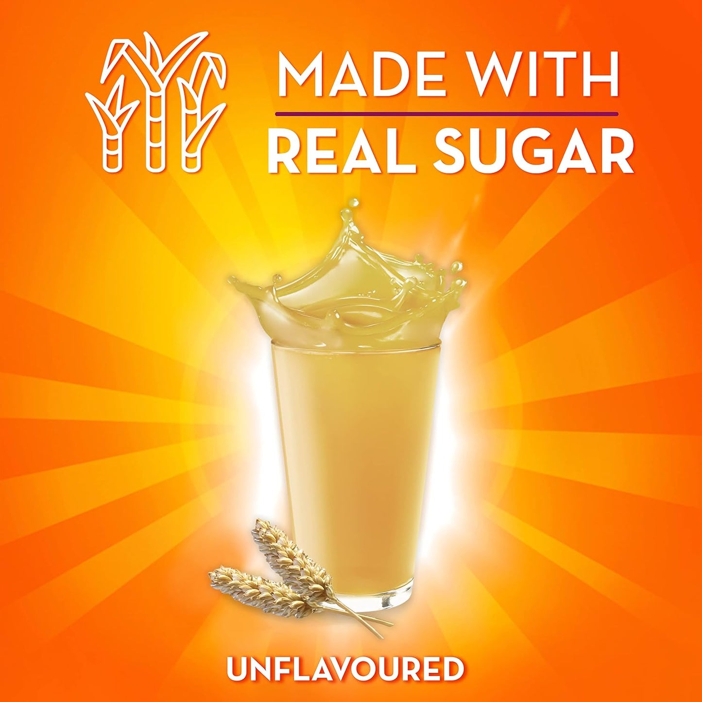 Metamucil, 每日车前子壳粉补充剂，真糖，三合一膳食纤维，促进消化健康，原味顺滑风味饮料，72 份