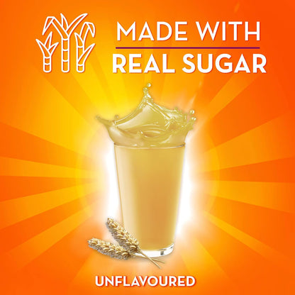 Metamucil, 每日车前子壳粉补充剂，真糖，三合一膳食纤维，促进消化健康，原味顺滑风味饮料，72 份