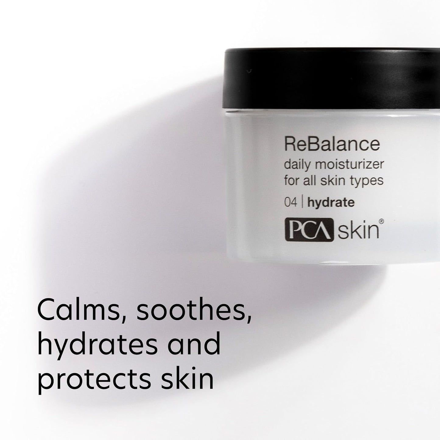 PCA SKIN ReBalance Daily Face Moisturizer - Moisturizing Facial Cream with Antioxidants & Hydrating Niacinamide for Normal / Sensitive Skin (1.7 oz)