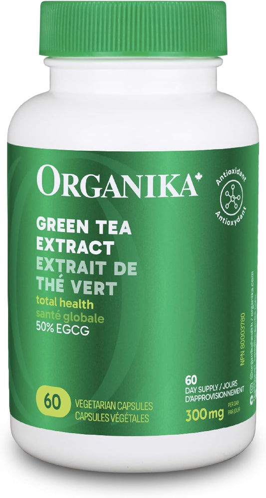 Organika Green Tea Extract 60 Vcaps