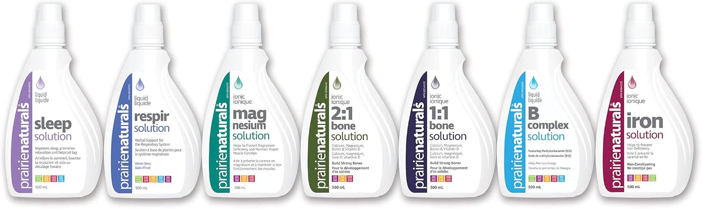 Prairie Naturals 液體 B 複合溶液 - 500ml