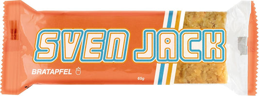 SvenJack Oat Bar Baked Apple - Pack of 20 × 65g - Vegan Oatmeal Energy Bar with Apple Pieces & Spices, High‑Fibre, Low‑Sugar, Cozy Snack Inspired by Apple Pie