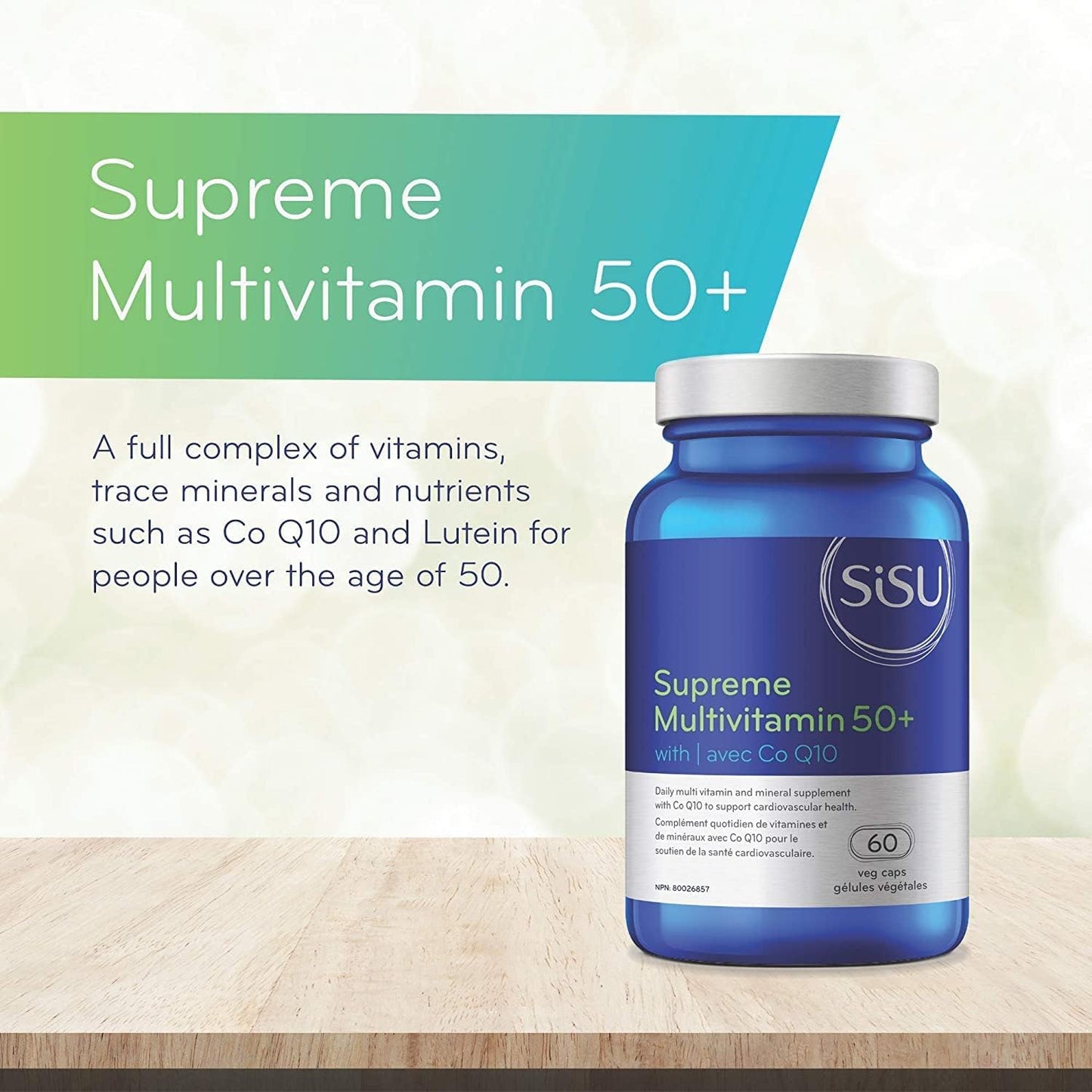 SISU 至尊複合維生素 50+ 60 VC