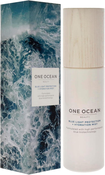 One Ocean Beauty Blue Light Protection Plus Hydration Mist Face Mist Women 3.4 oz