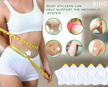 Sllic® CorePatch - 70pcs Premium Castor Oil Belly Button Patches - 70 Pcs, 2 Packs | Convenient, Disposable Non Leaking & Mess-Free Application Castor Oil Pack Wraps | Effective for Tummy, Abdomen & Overall Wellness [Cas…