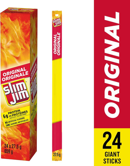 Slim Jim Giant - 原廠 27.5 克裝，24 支
