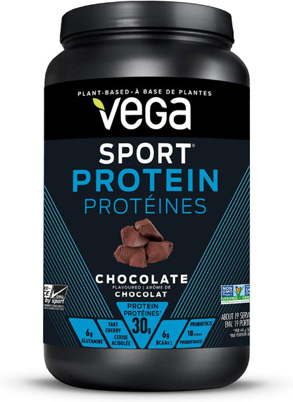 Vega 多合一素食蛋白粉 + Vega Sport Protein 素食蛋白粉（巧克力味）