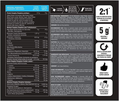 Precision Precision Big Time Protein Powder Supplement - Double Chocolate, 2.72 Kg | Sport Safe Weight Gainer 2.72 Gram Triple Chocolate Sundae