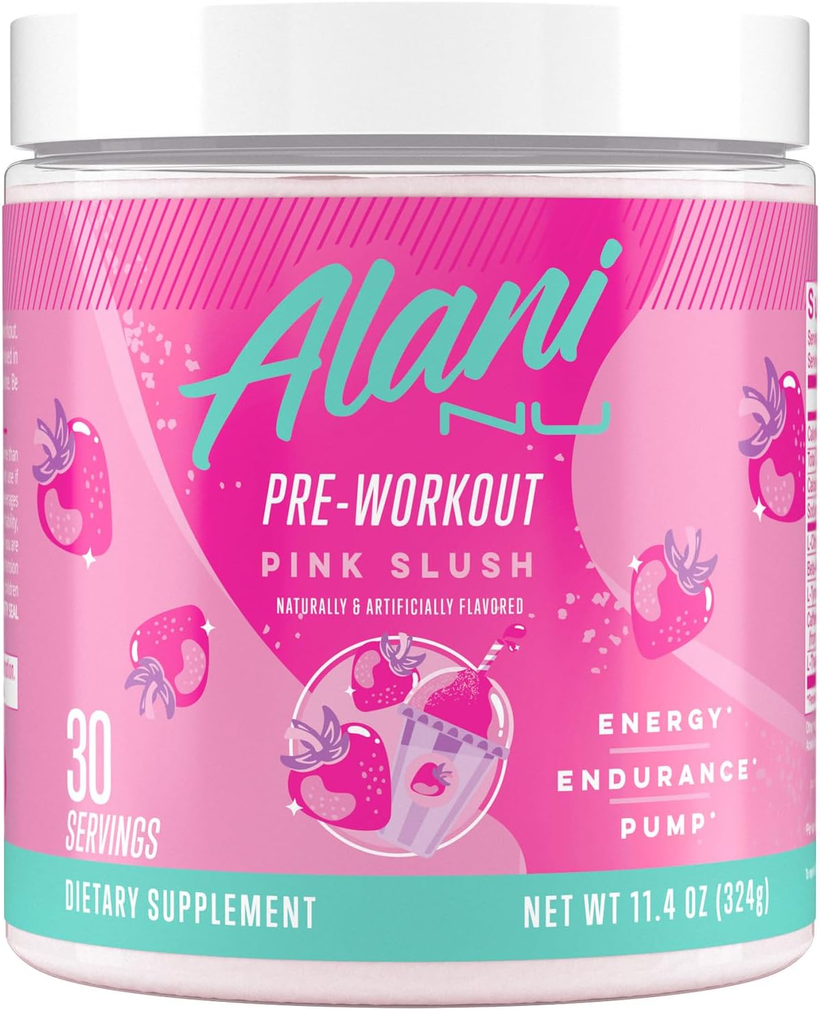Alani Nu Preworkout - Pink Slush - 30 Servings