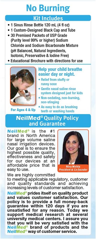 NeilMed 鼻窦冲洗儿科入门套装，1 件