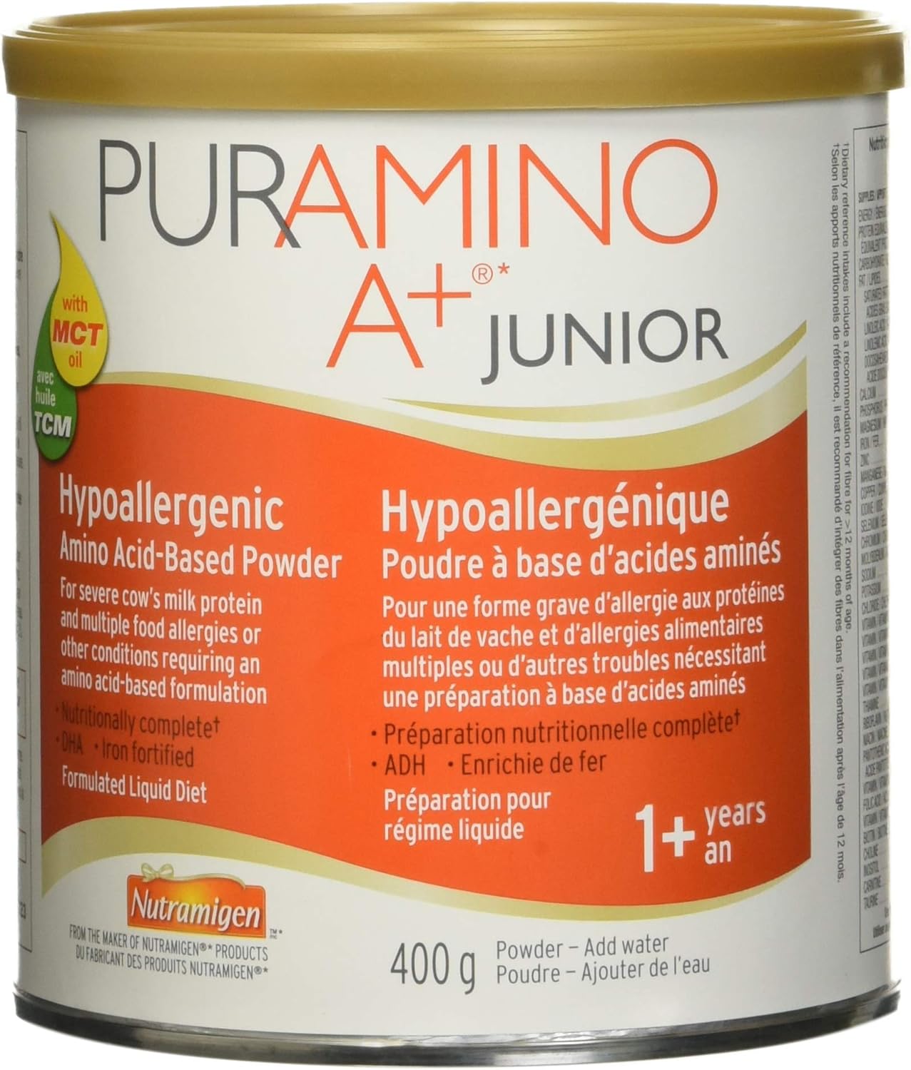 Puramino A+ Junior Powder, 400g, 1 Count