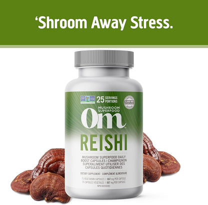 Om Reishi Mushroom 667mg 75 count