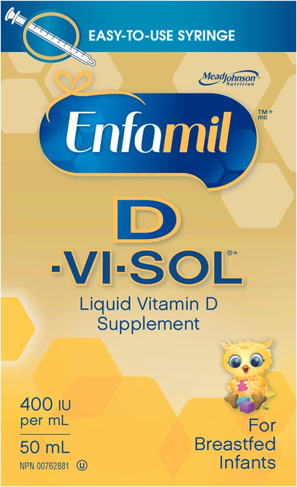 Enfamil D-VI-SOL 液體維生素 D 補充劑，50mL