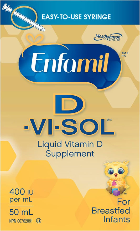 Enfamil D-VI-SOL 液體維生素 D 補充劑，50mL