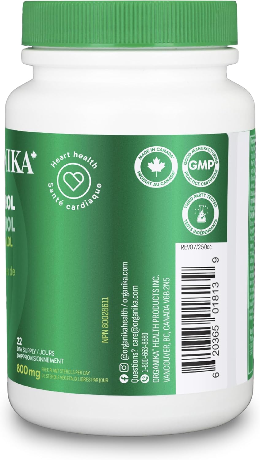 Organika 加拿大制造胆固醇 90 片