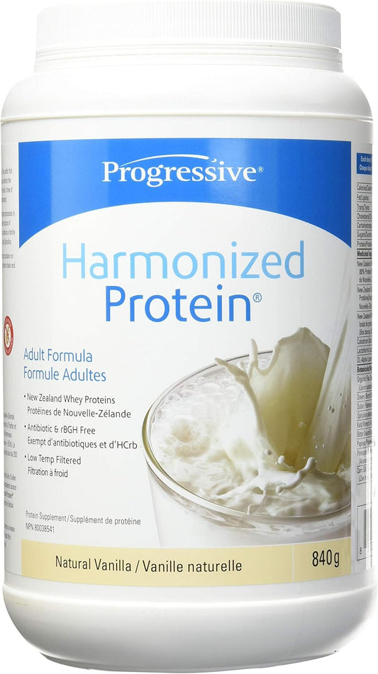 Progressive Harmonized Whey Protein Powder Supplement - Vanilla flavour, 840 g