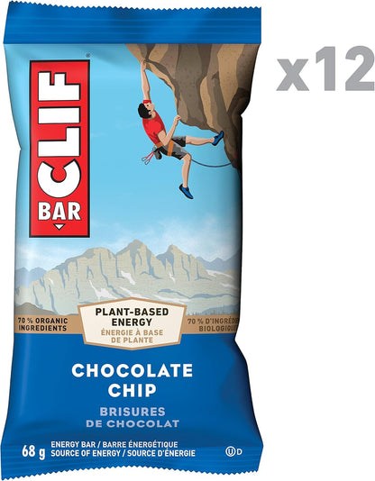 CLIF BUILDERS 蛋白棒（巧克力花生醬）+ CLIF BAR 能量棒（巧克力碎）| 24 支裝