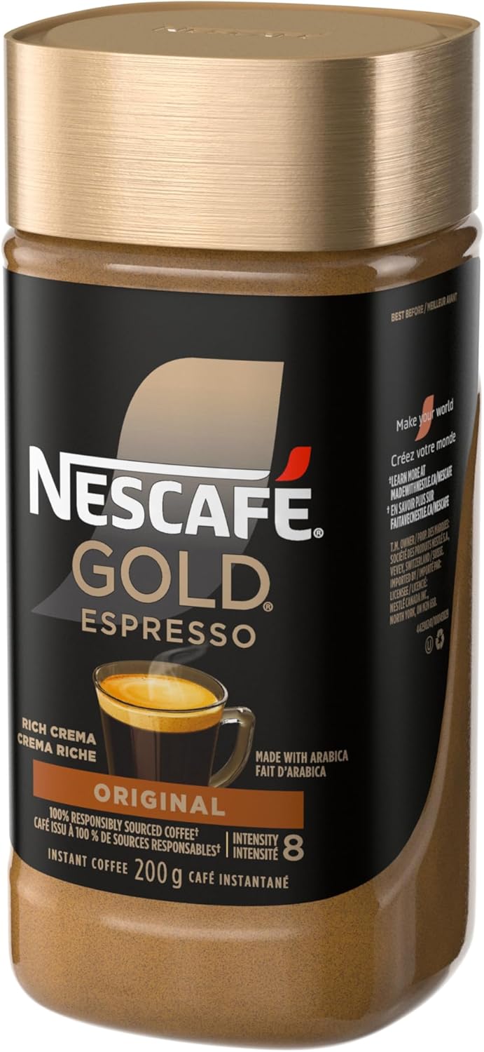 Nescafé Gold Espresso Instant Coffee, 200g