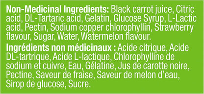 OLLY 纖維軟糖圈，5 克益生元纖維、FOS（低聚果糖）、消化支持、漿果甜瓜 50 粒