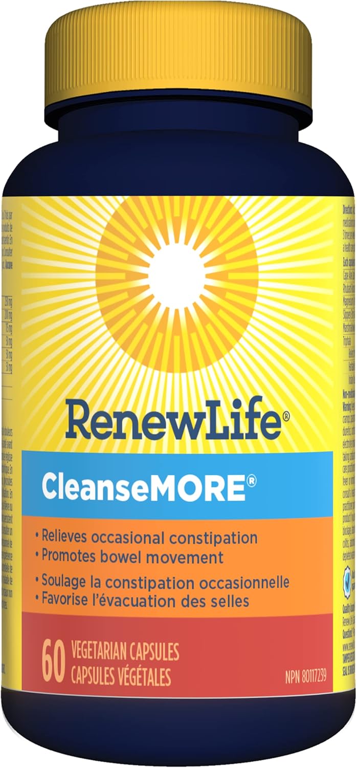 Renew Life CleanseMORE, Constipation Relief, 60 Count