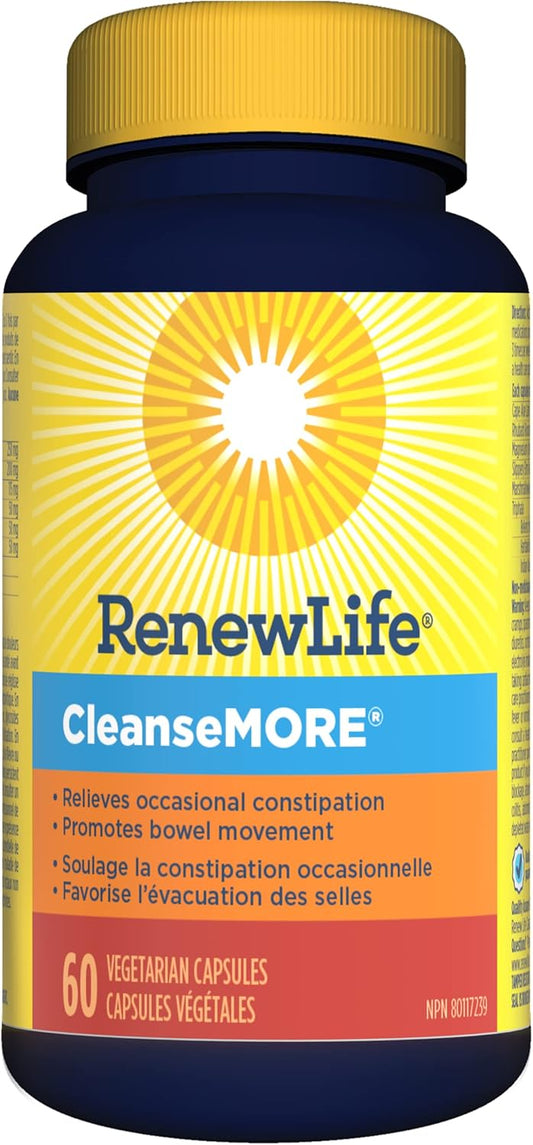 Renew Life CleanseMORE, Constipation Relief, 60 Count