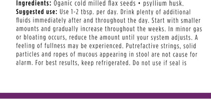 Fiberlife 有机车前子亚麻纤维，400克