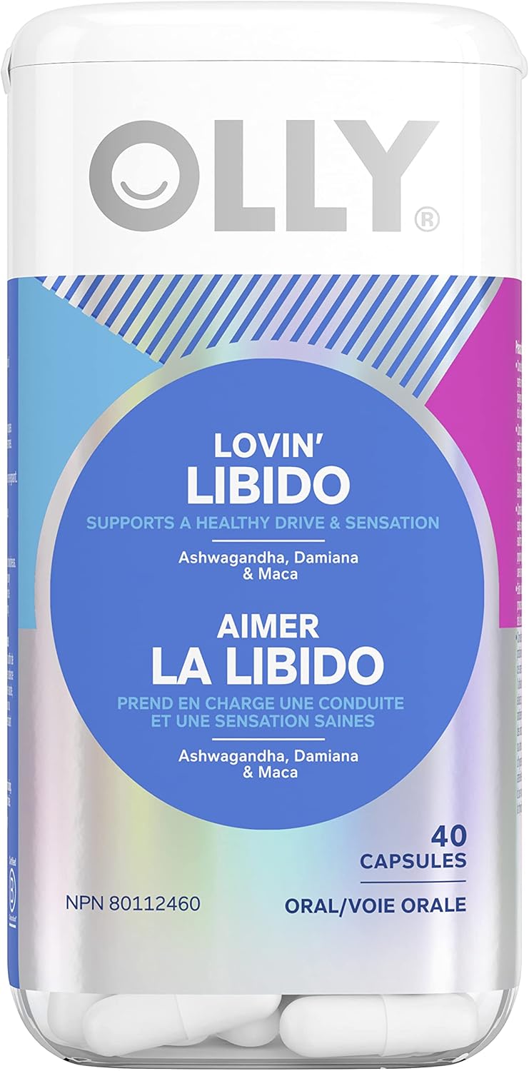 OLLY 補充膠囊 | 快樂 HOO-HA 女性益生菌 + Lovin' Libido 女性性健康套裝