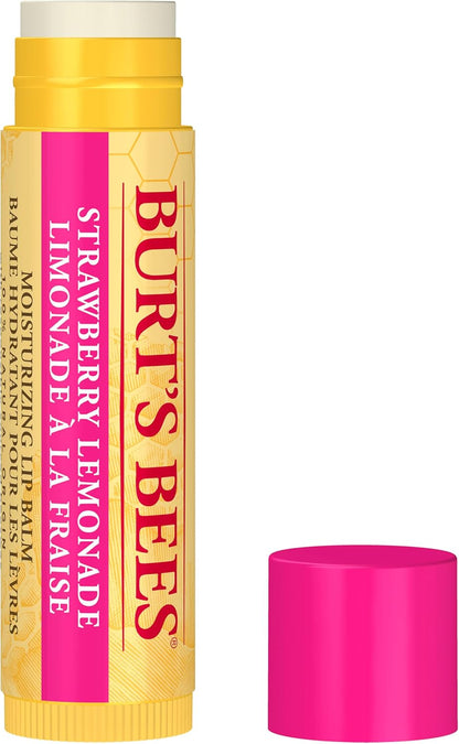 Burt’s Bees® 100% 天然保湿润唇膏，草莓柠檬水润唇膏