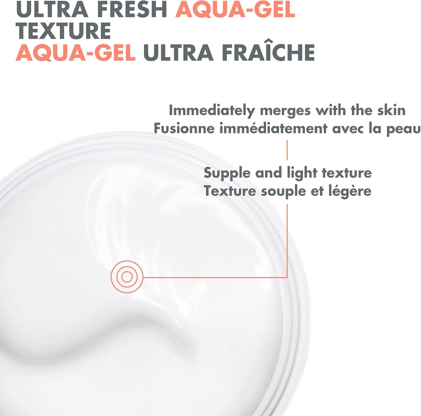 Eau Thermale Avène Hydrance Aqua Cream-In-Gel, 72 hours Hydration, For Sensitive and Dehydrated Skin, With Hyaluronic Acid and Aloe Vera, Ultra-Fresh Texture, 50 ml