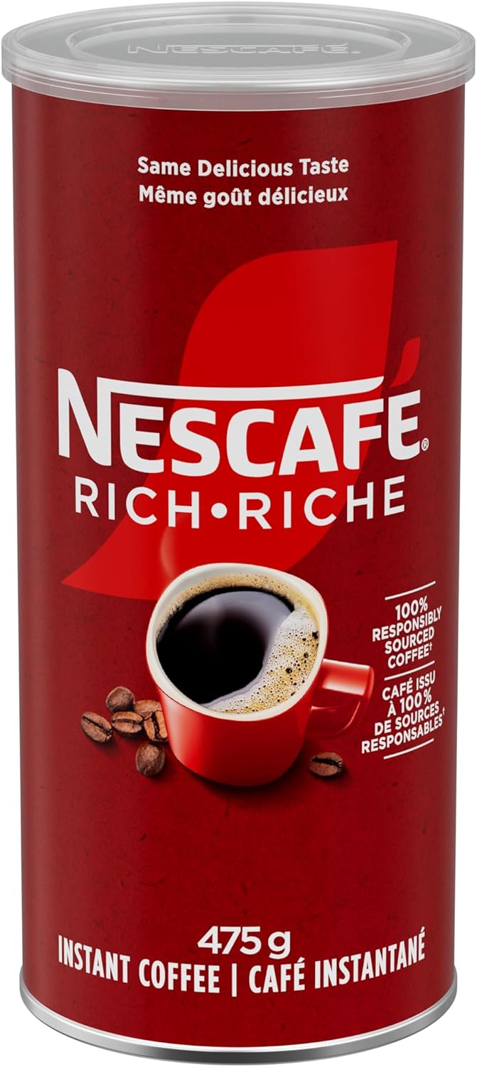 Nescafé Rich, Instant Coffee, 475g Tin, Brown (Package May Vary)