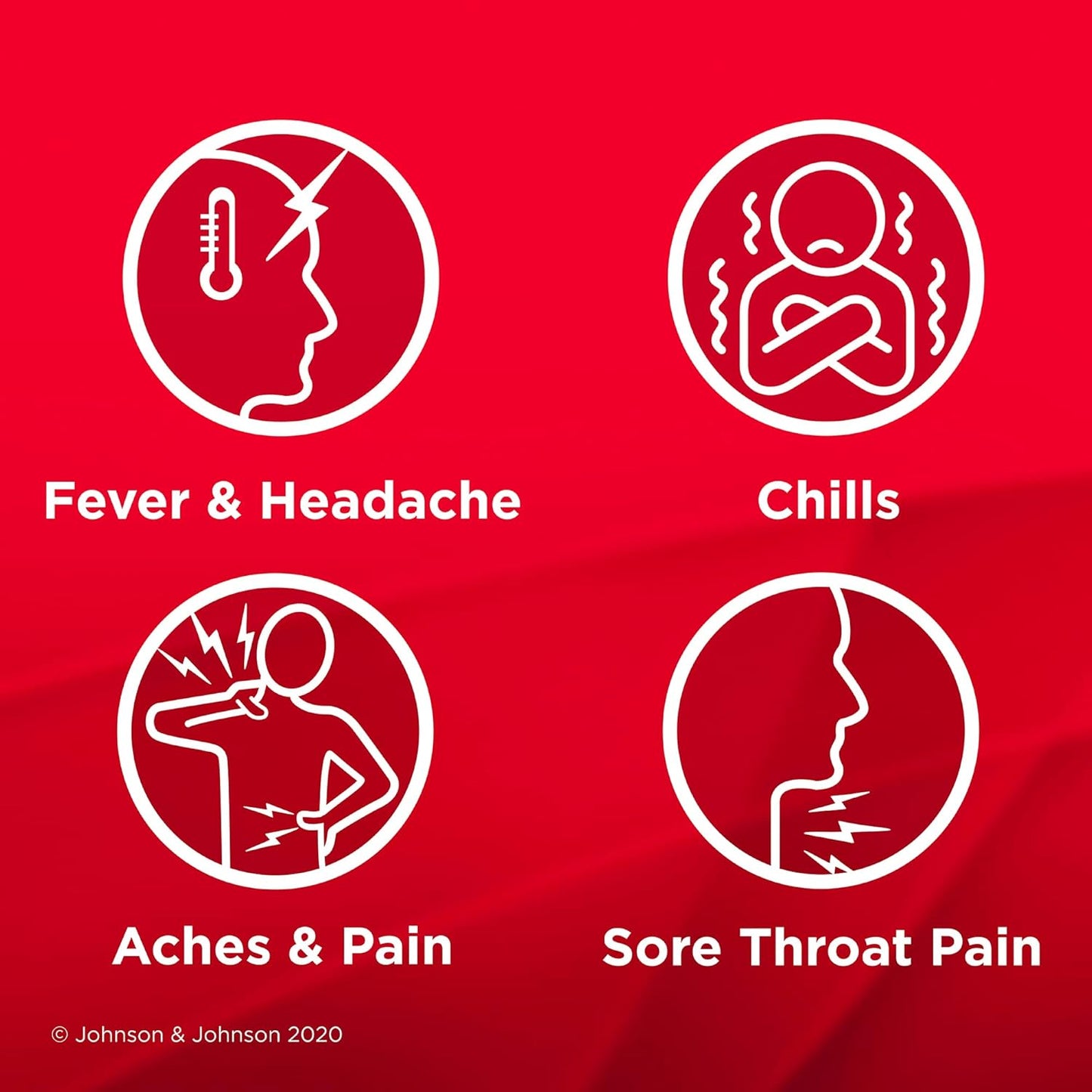 泰诺强效感冒药片，缓解感冒症状，夜间，40片