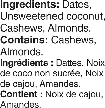 LÄRABAR 椰奶水果坚果能量棒，5条装，无麸质，纯素，零食棒