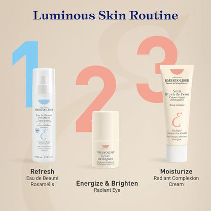 Embryolisse Radiant Complexion Cream. Hybrid Makeup & Face Moisturizer with Hyaluronic Acid & Shea Butter. Illuminating Care for Glowing Skin, 40 ml.