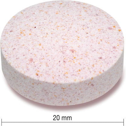 Jamieson 咀嚼维生素B复合物，天然浆果口味，天然补充能量，促进新陈代谢，补充叶酸。素食，无麸质，不含人工香料、色素或防腐剂，90粒，加拿大制造